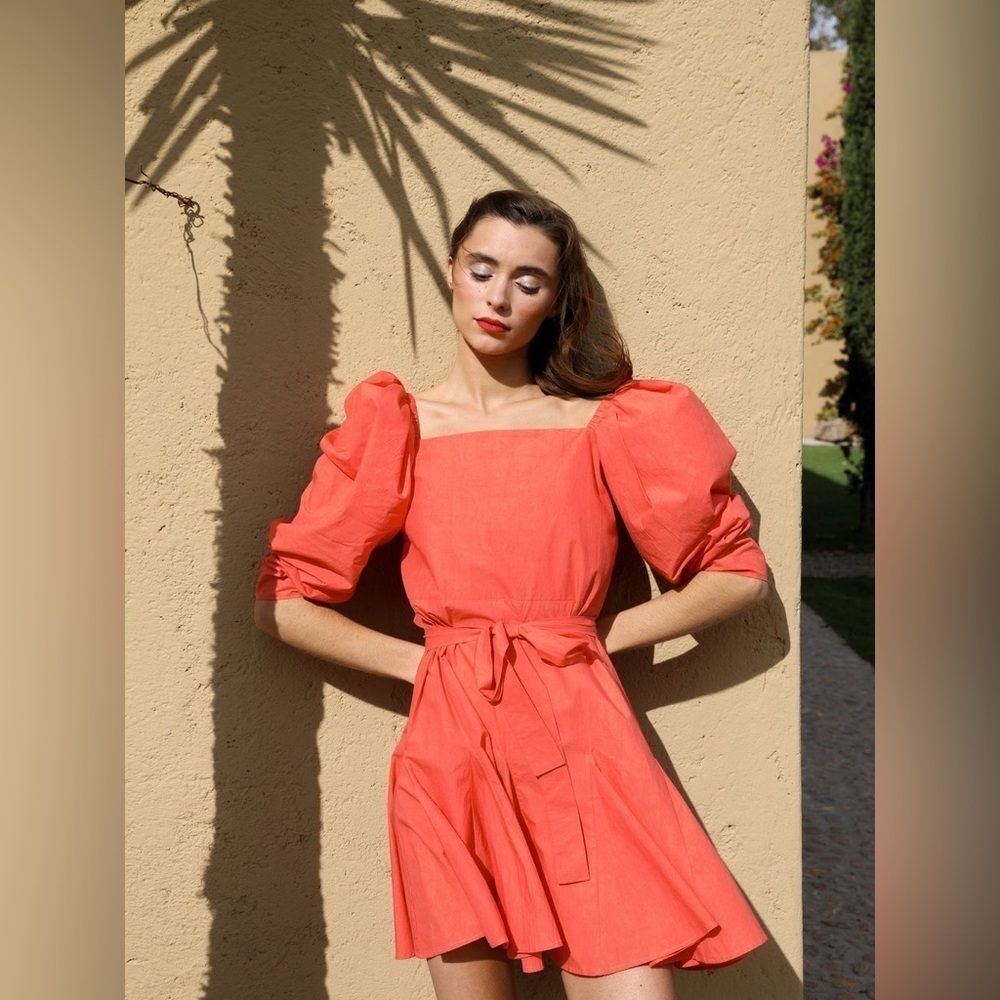 Mille Anais Dress Melon (111)